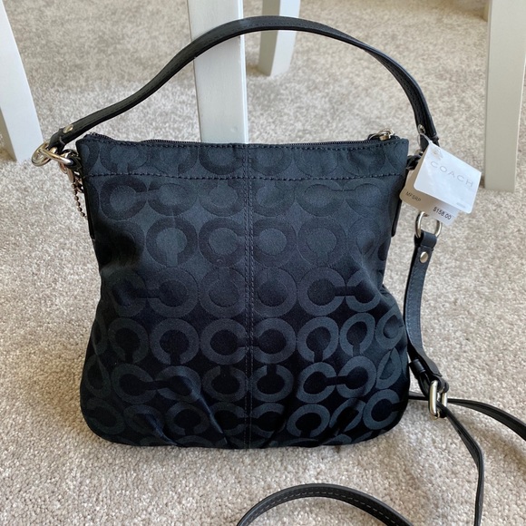 Coach Handbags - COACH Convertible Black Crossbody Handbag